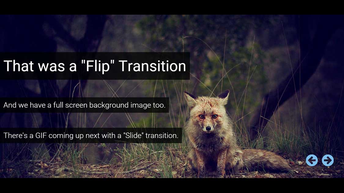 Favorite Pen of the Week: CSS3 PowerPoint