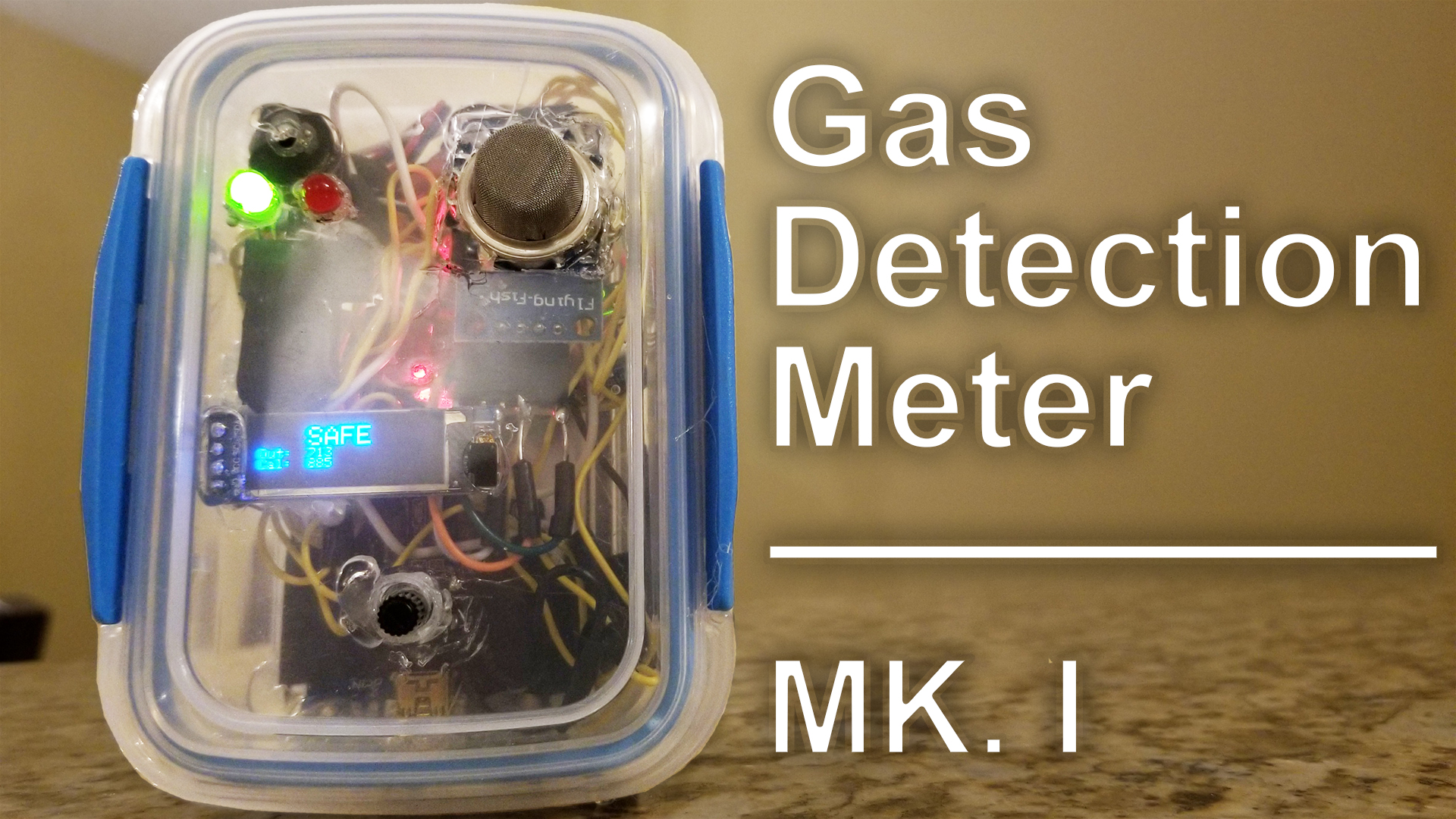 Arduino Gas Detection Meter Project - Mark I