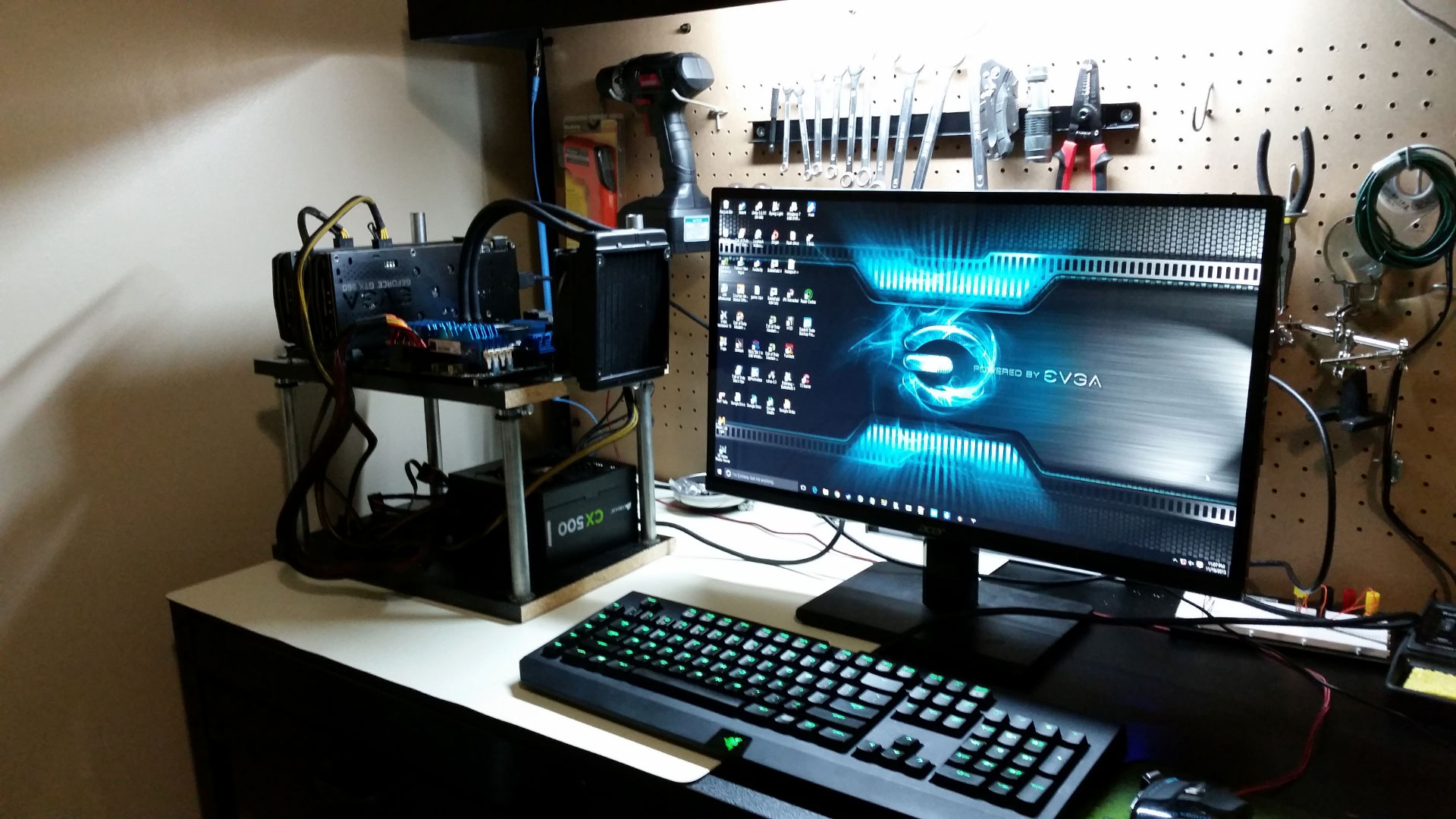 How I Built My DIY Computer Test Bench